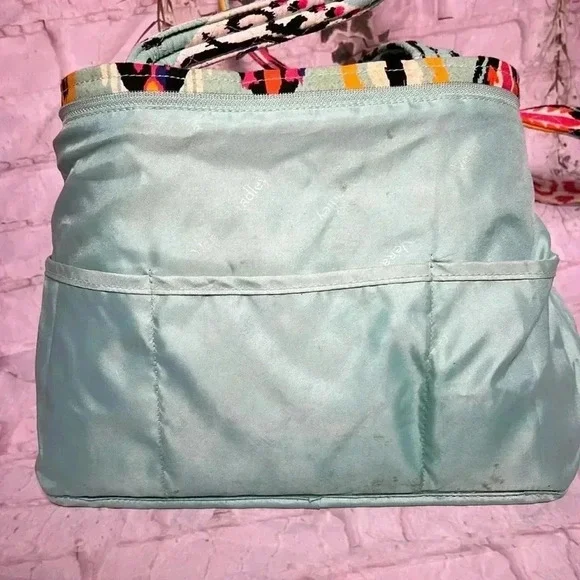 Vera Bradley Pueblo Aztec Pleated Tote Bag - Picture 9 of 10